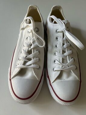 White Converse shoes